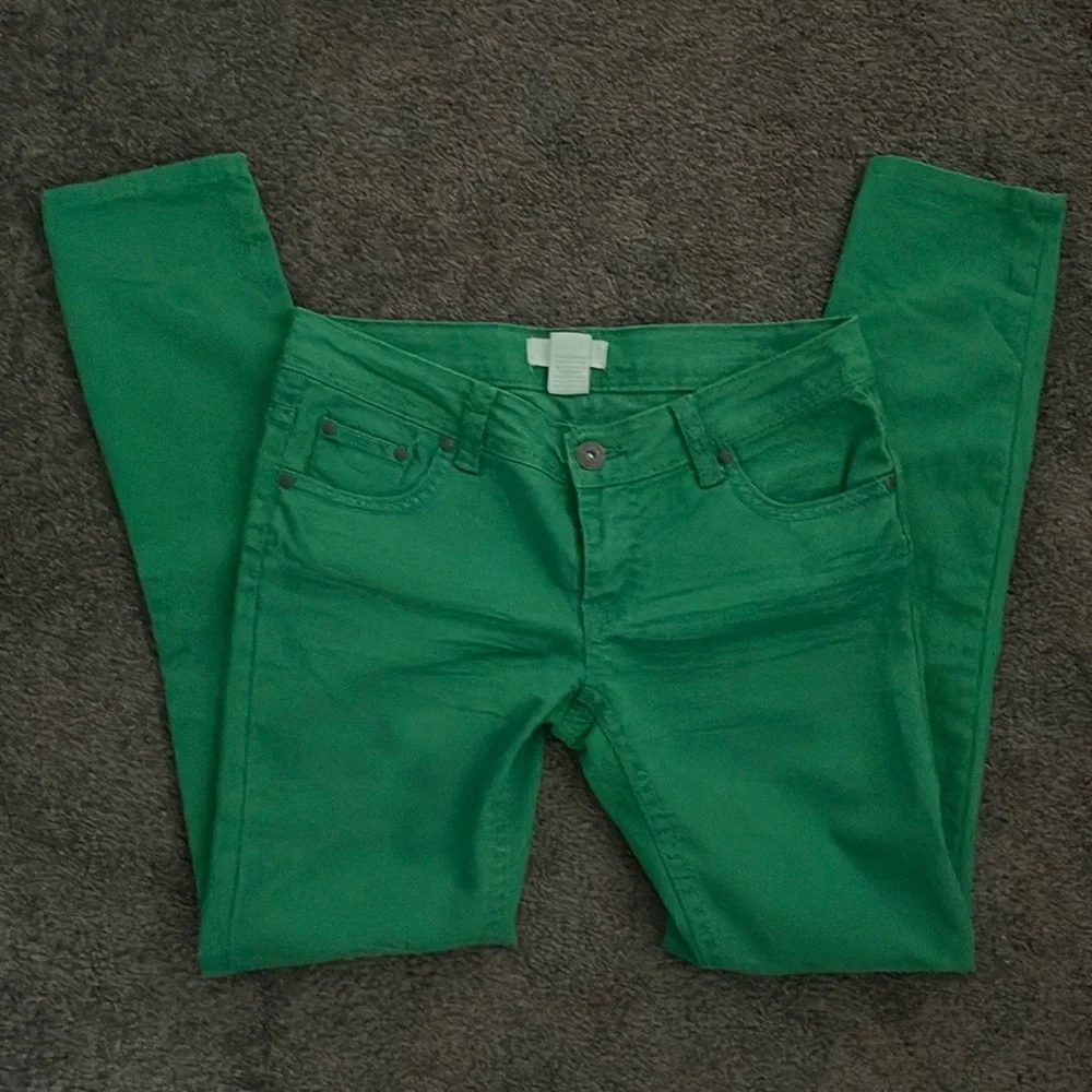Lola stylish green jeans